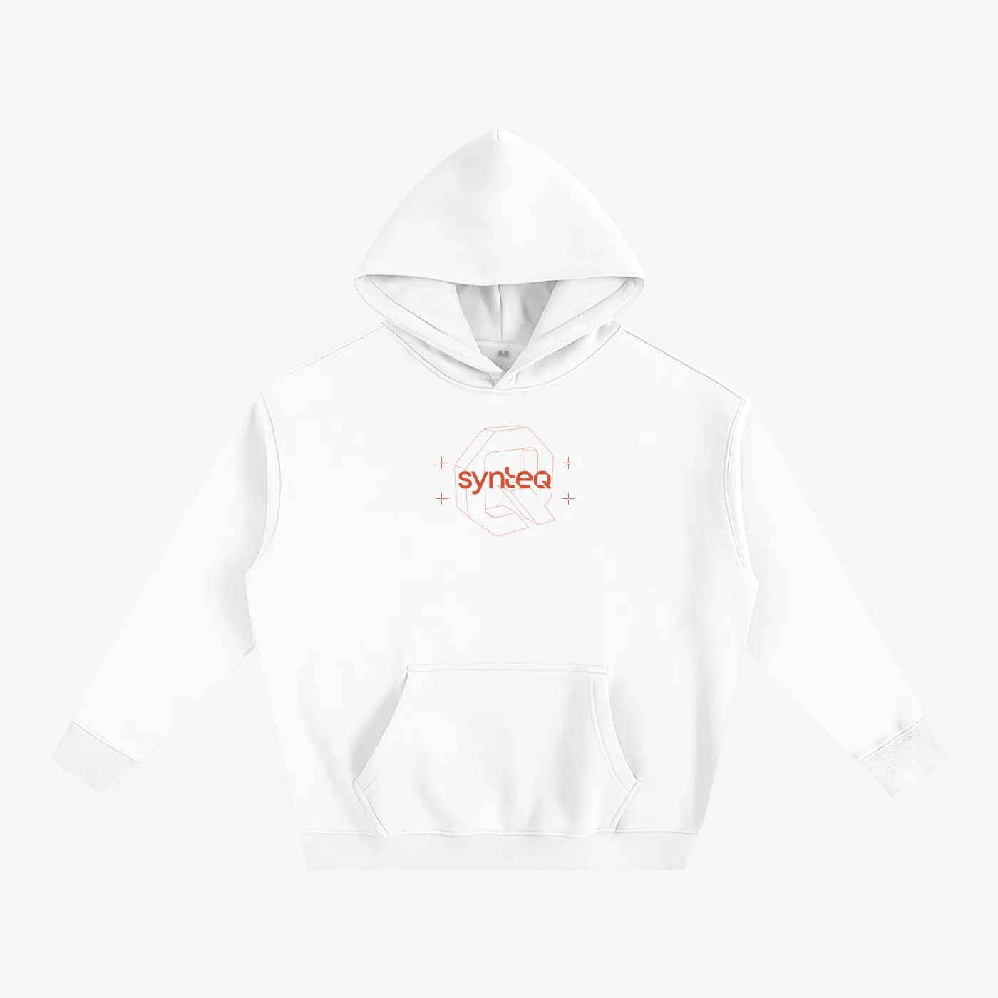 The Creation of Compute - White Oversized Hoodie